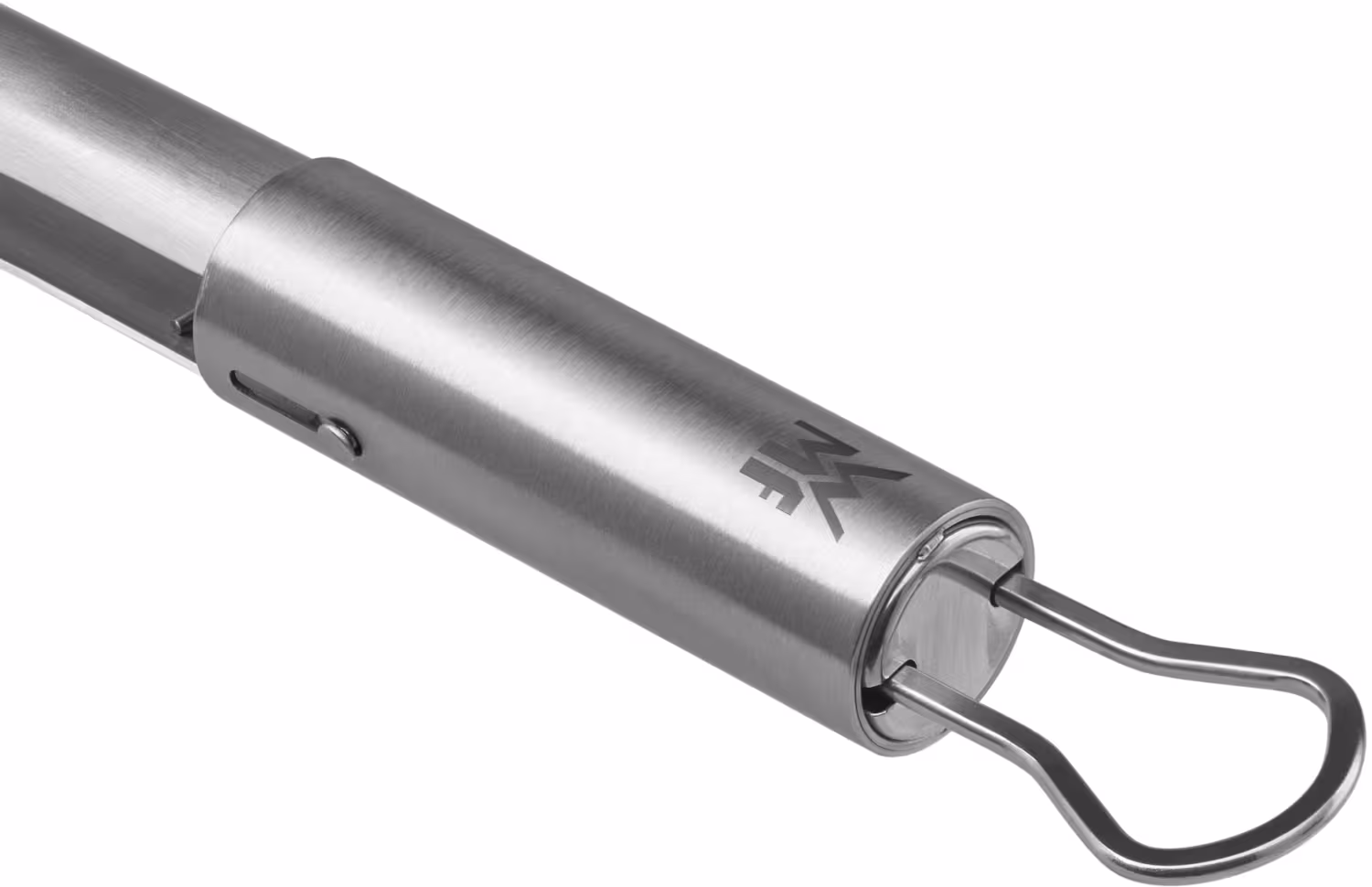 WMF BBQ Grillzange lang 44cm Edelstahl mit Aufhängeöse