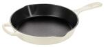 Le Creuset Signature Brat- und Servierpfanne hoch meringue Gusseisen