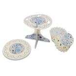 Städter Papierform Paisley ø 10 cm / H 9 cm Set, 36-teilig