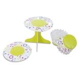 Städter Papierform Party ø 10 cm / H 9 cm Set, 36-teilig