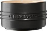 Le Creuset Förmchen, stapelbar in schwarz matt