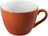 Eschenbach Porzellan Obertasse 0,21 l in orange-braun