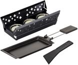 Kuhn Rikon Raclette-Set Mini Schweizer Kreuz schwarz
