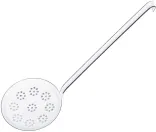 Riess Backschaufel aus Emaille in weiß