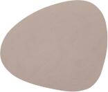 Lind DNA Tischset Curve M Nupo, 2er-Set in Clay Brown