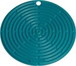 Le Creuset Topflappen rund in deep teal