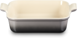 Le Creuset Auflaufform Tradition quadratisch in flint