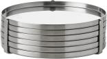 Stelton Untersetzer AJ aus Edelstahl im 6er Set