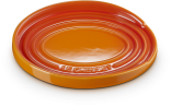 Le Creuset Löffelablage oval, 16 cm in ofenrot