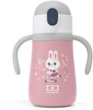 Monbento MB Stram Isolierflasche in rosa Bunny