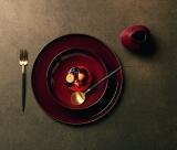 ASA Dessertteller Kolibri in rusty red