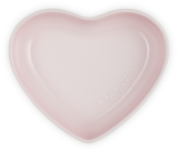 Le Creuset Schüssel in Herzform in shell pink
