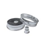 Städter Ausstechform Ringe / Kreise ø 2–11 cm gewellt Set, 14-teilig