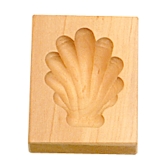 Städter Holzserie Muschel 5 x 6 cm