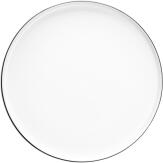 ASA Brotteller OCO ligne noire in weiß glänzend