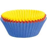 Kaiser Mini-Muffin-Papierbackförmchen farbig, 150 Stück