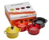 Le Creuset Mini-Cocotten Feuer & Flamme, 4er-Set