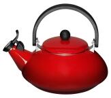 Le Creuset Wasserkessel Zen kirschrot