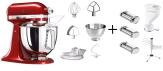 KitchenAid Küchenmaschine ARTISAN 175PS in liebesapfelrot Pastaprofi-Set