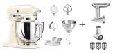 KitchenAid Küchenmaschine ARTISAN 175PS creme Kochprofi-Set