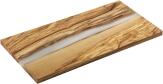 Zassenhaus Servierbrett aus Olivenholz in transparent