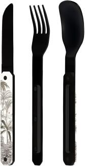 Akinod Feststehendes Besteck Tropic Messer Gabel Löffel Set 12h34