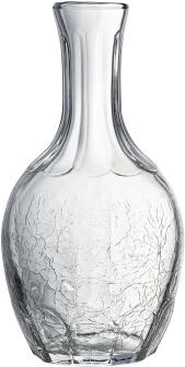 La Rochère PANAME Glaskaraffe klare Glas Karaffe mit Strukturmuster