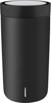Stelton To Go Click Isolierbecher soft black Thermobecher