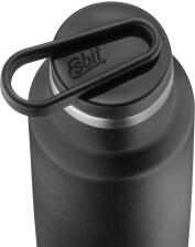 Esbit PICTOR Edelstahl Isolierflasche "Standard Mouth", 550ml, Schwarz