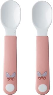 Mepal Lernlöffel-Set MIO, 2 Stück - flowers & butterflies