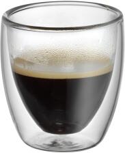 WMF Kult doppelwandige Espressotassen Glas Set 2-teilig