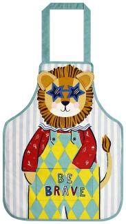 Ulster Weavers Kids PVC Schürze Leon Lion mit Löwenmotiv BE BRAVE
