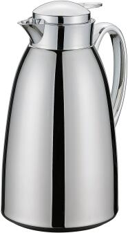 cilio Isolierkanne Venezia Edelstahl poliert Kaffeekanne Thermoskanne 1l