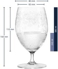 Leonardo Wasserglas CHATEAU 380 ml, 6er-Set