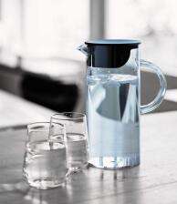 Stelton Kanne mit Deckel EM77, 1,5 l in blau