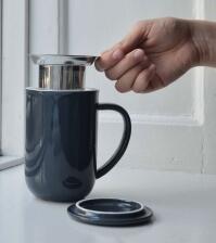 Viva Scandinavia Teepott Minima Balance mit Filter, wei&szlig;