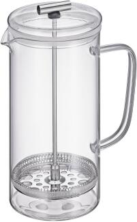 cilio Kaffeebereiter VENETO 8T transparenter French Press mit Deckel
