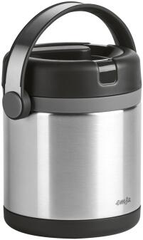 Emsa Isolier-Speisegefäß Mobility Edelstahl/Schwarz