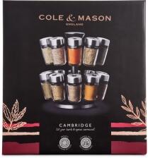 Cole & Mason Cambridge Gewürzkarussell, 20 Gläser