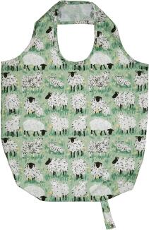 Ulster Weavers faltbare Einkaufstasche Polyester Woolly Sheep Schafe Motiv