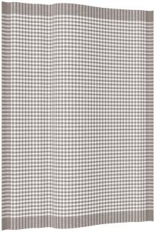 Meyer-Mayor Küchentuch Karo klein, taupe