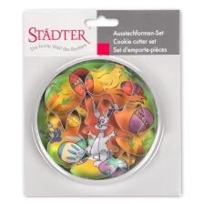 Städter Ausstechform Ostern 4,5–6,5 cm Set, 6-teilig