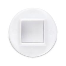 Städter Kunststoff-Ausstecher-Form Quadrate 7 / 10,5 / 14 mm Weiß Set, 3-teilig
