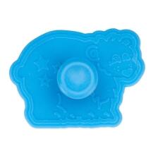 Städter Kunststoff-Ausstecher-Form Eisbär 6 cm Hellblau