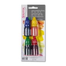 Städter Backzutat Flüssig Blau/Grün/Gelb/Rot Set, 4-teilig 40 ml