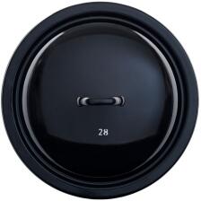 Riess Deckel aus Schwarzemaille