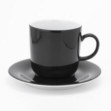 Kahla Pronto Untertasse 16 cm in schwarz