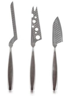 Boska Messerset Monaco+ 3-teilig Käsemesser Set Edelstahl