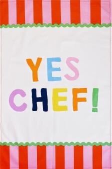 Ulster Weavers Geschirrtuch Baumwolle Yes Chef! in stripe