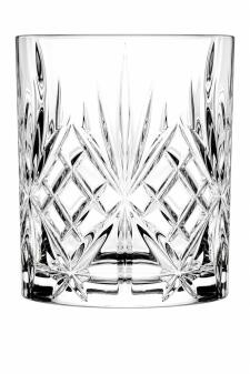 RCR Melodia Cocktailglas 6er-Set Kristallglas mit Schliffmuster